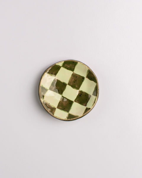 Esther Sandler of Togetherness - Good Omens - Ceramic Dish Mini - Checks