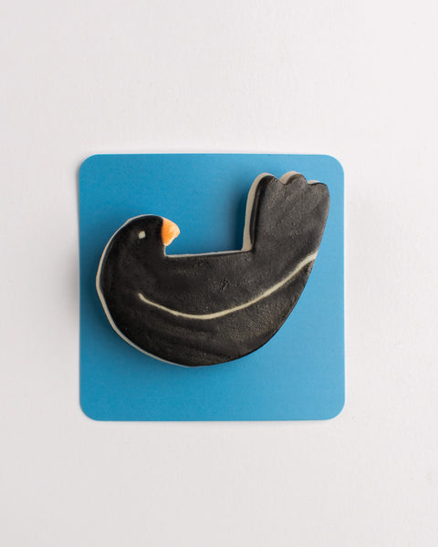 Esther Sandler of Togetherness - Good Omens - Brooch - Blackbird