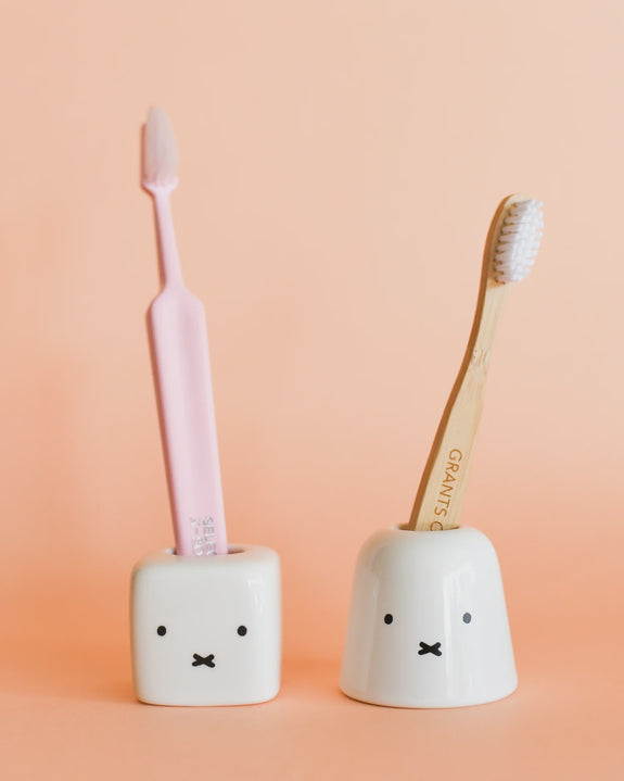 Miffy Ceramic Toothbrush holder - Round