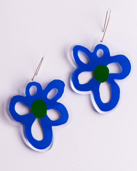 Dorkus Design - Small Bloom - Cobalt