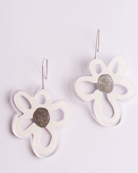 Dorkus Design - Small Bloom - White