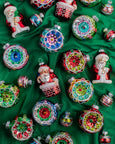 Christopher Radko - Holiday Glass Ornaments - Splendor Set of 8 with Santa