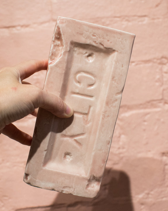 Yolkeye Ceramics - Brick Vase - Pink