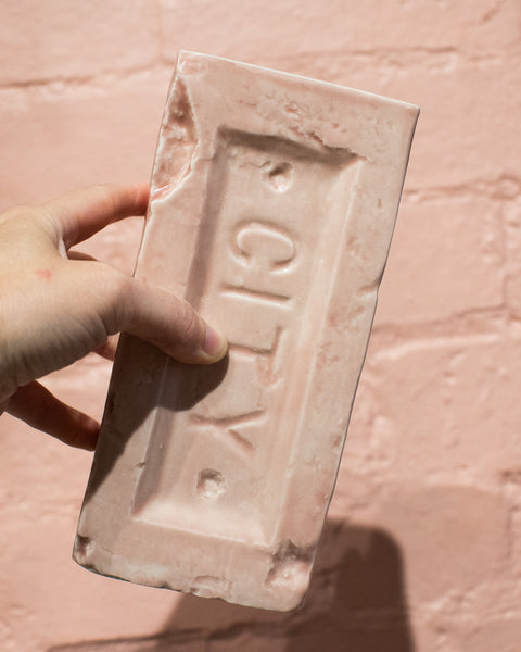 Yolkeye Ceramics - Brick Vase - Pink
