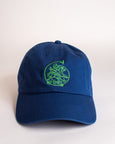 Pinky's Pegasus Cap - Green on Blue