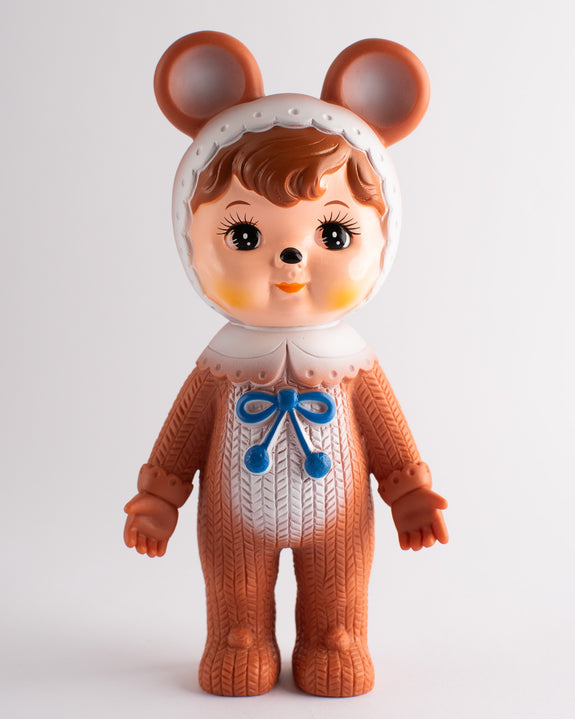 Kodama Sangyo Toy - Charmy Chan Doll - Teddy Brown