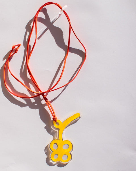 Dorkus Design - Petal Necklace - Yellow