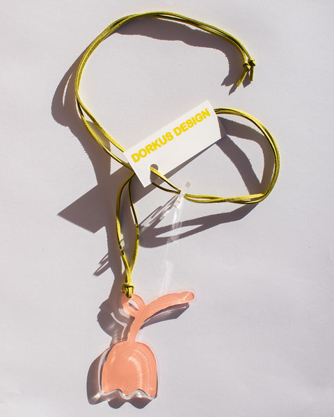 Dorkus Design - Tulip Necklace - Pink