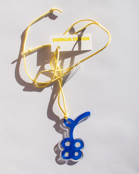 Dorkus Design - Petal Necklace - Blue