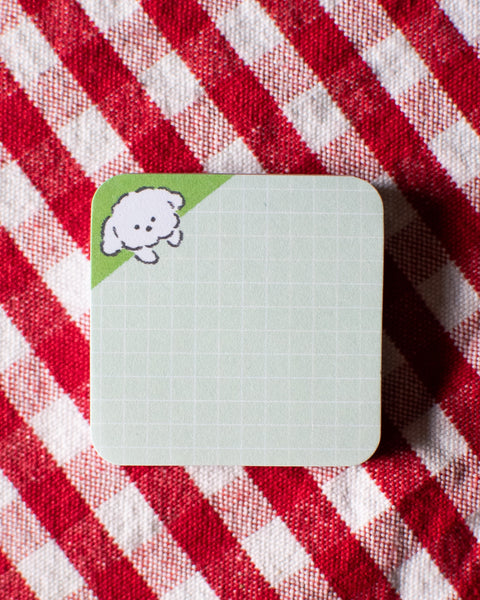 Furukawashiko - Mini Pad of Sticky Notes - Puppies