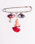 Haricot Vert - Silly Me Brooch