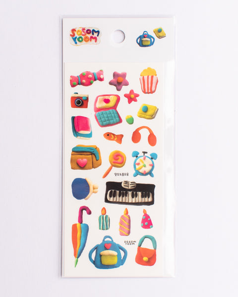 Sosom Room - Sticker Sheet - My Objects