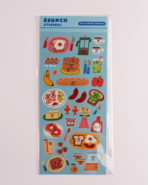 Tess Smith-Roberts - Sticker Sheet - Brunch
