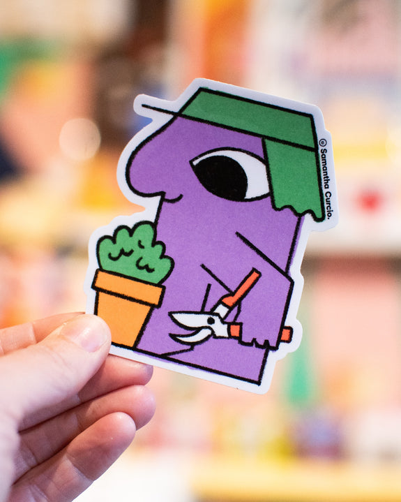 Samantha Curcio - Avant Gardener - Vinyl Sticker