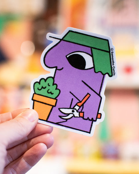 Samantha Curcio - Avant Gardener - Vinyl Sticker