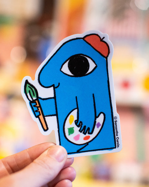 Samantha Curcio - Je Suis Artiste - Vinyl Sticker