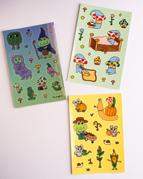 Tom Bingham - Mystic Mushroom Vinyl Sticker Pack