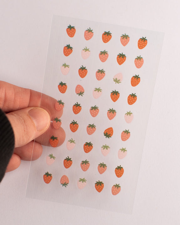 Suatelier Design - Mini Strawberry Sticker Sheet