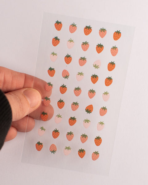 Suatelier Design - Mini Strawberry Sticker Sheet
