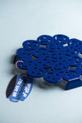 We Are Out of Office - Blue Smiley Trivet