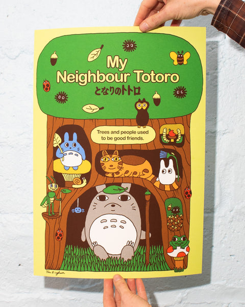 Tom Bingham - A3 print - Totoro