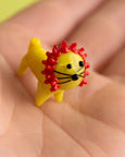 Tiny Glass Lion