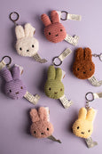 Miffy - Flat Keychain - Corduroy Dusty Pink