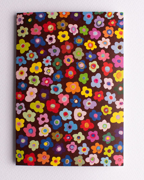 Emily Green - Chocolate Floral Card