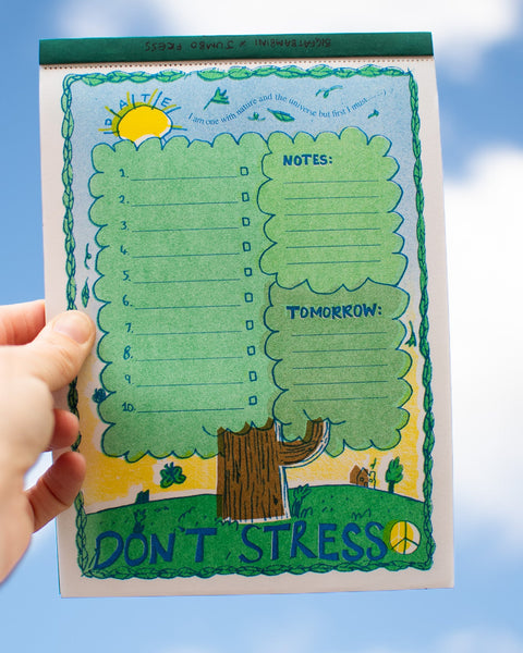 Jumbo Press - "Don't Stress" Daily Planner