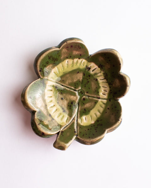 Togetherness Design - Ceramic Dish Mini - 4 Leaf Clover