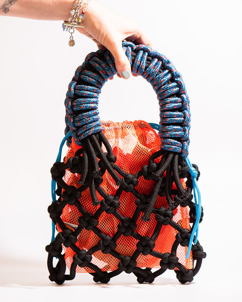Olive Made - Sunshine bag - Black and Blue