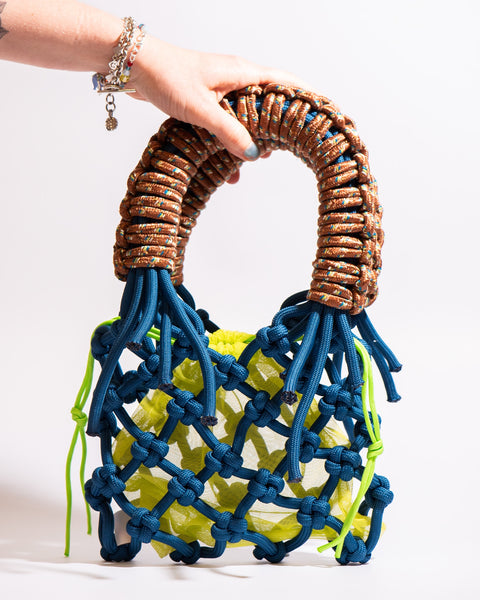 Olive Made - Sunshine bag - Teal and Brown