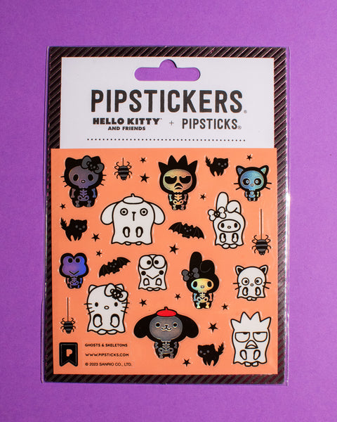 PipStickers - Hello Kitty and Friends Ghosts & Skeletons Stickers