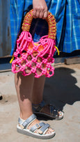 Olive Made - Sunshine bag - Pink and Orange