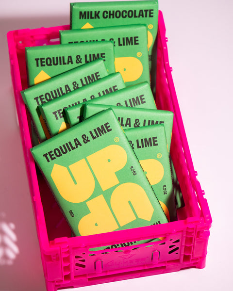 UP-UP Chocolate - Tequila & Lime 120g