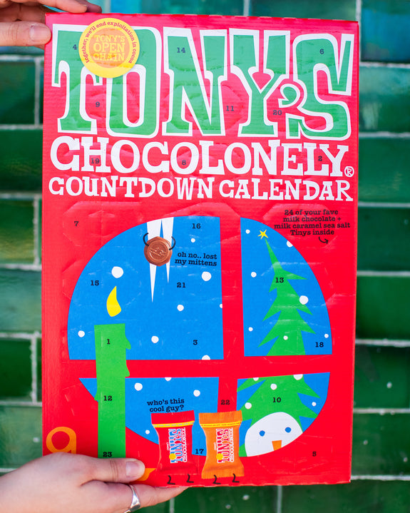 Tony's Chocolonely - Christmas Small Countdown Calendar 216g