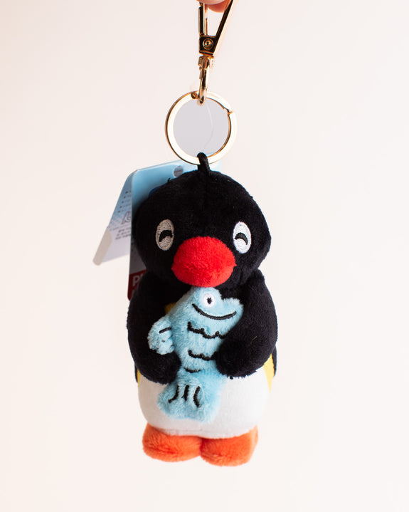 Pingu Bag Charm - Blue Fish