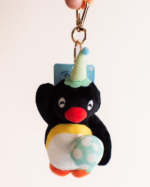 Pingu Bag Charm - Party Pingu Green