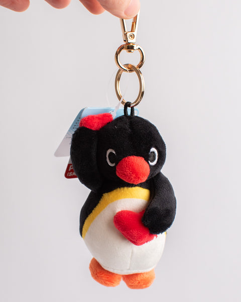 Pingu Bag Charm - Double Heart