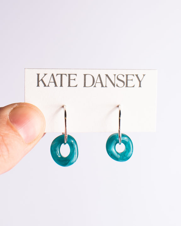 Kate Dansey - Iris Hoops - Ocean