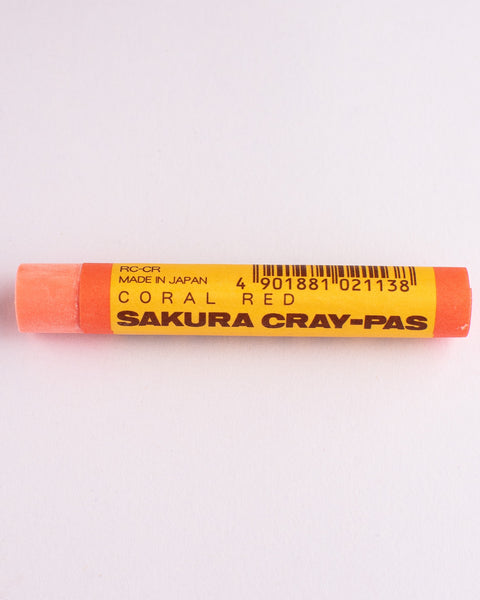 SAKURA CRAY-PAS Eraser - Coral Red