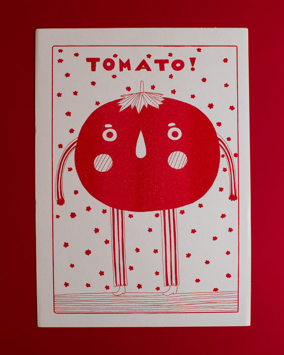 Graphic Nugget - Tomato Riso Print - A4