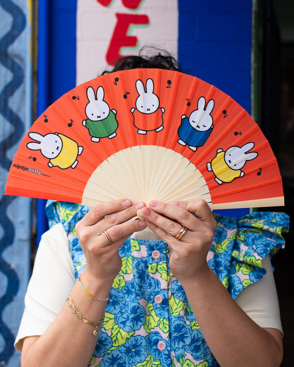Miffy Fan Red