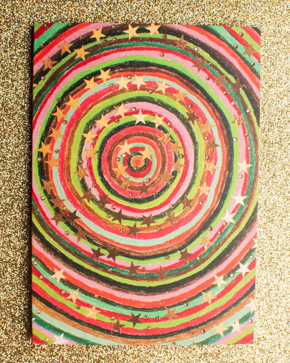 Emily Green - Festive Swirl Card