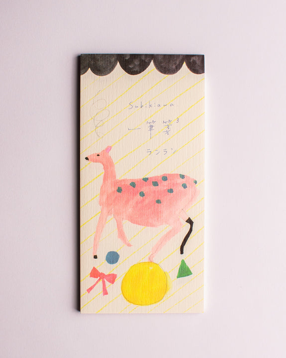 Subikiawa Shokkiten - Memo Pad - Deer