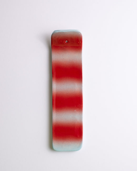 Stacey's Ceramics - Incense Ski - Blue/Red