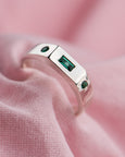 Jake Cheeseman - Emerald Ring Silver