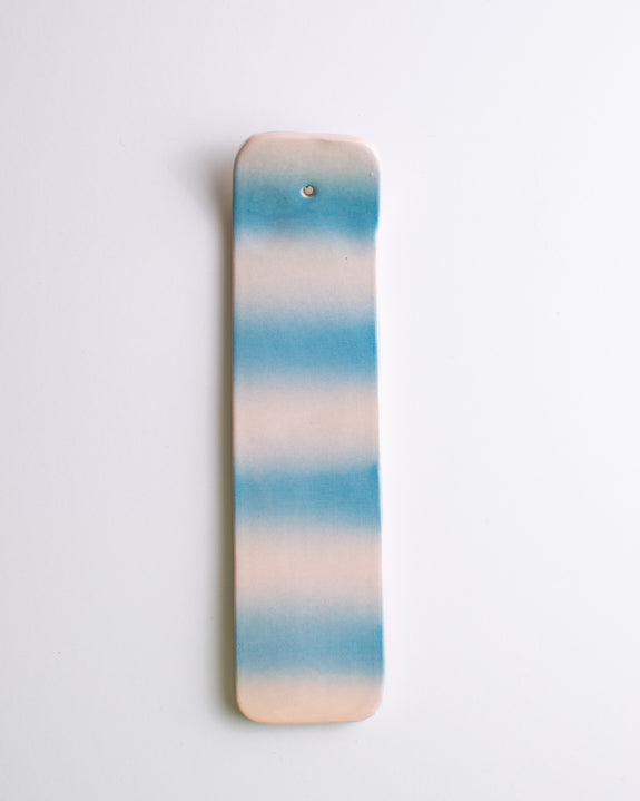 Stacey's Ceramics - Incense Ski - Pink/Blue