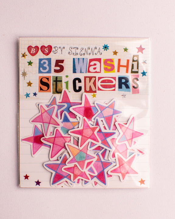 BS by Sienna - Washi Flake Stickers - Stars