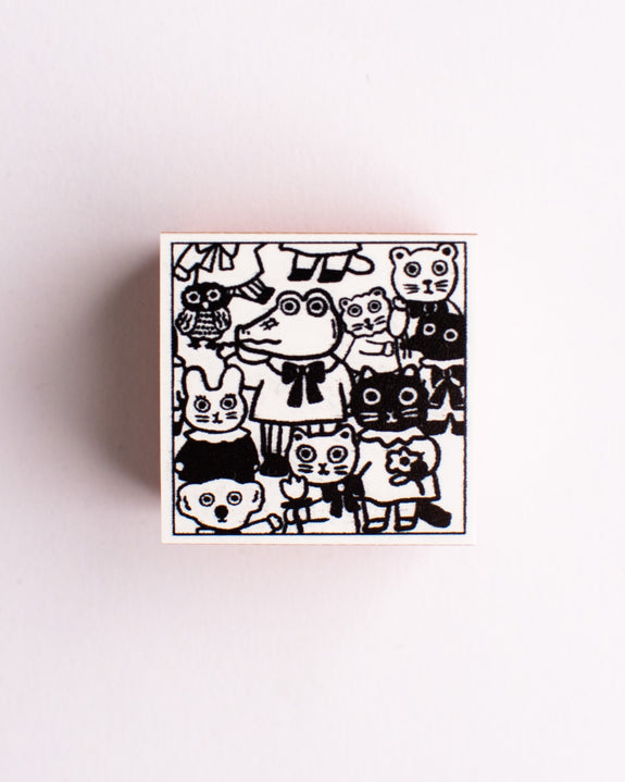 Yumi Kitagishi x Sanby - Gyugyu Stamp - Crocodile